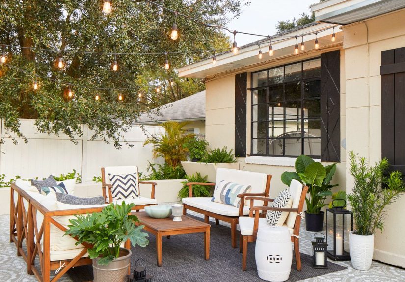 15 Gorgeous Ways to Decorate with Outdoor String Lights