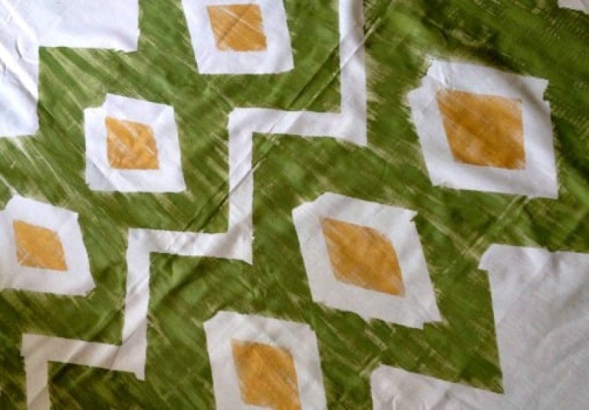 45 DIY Painted Curtain Styles