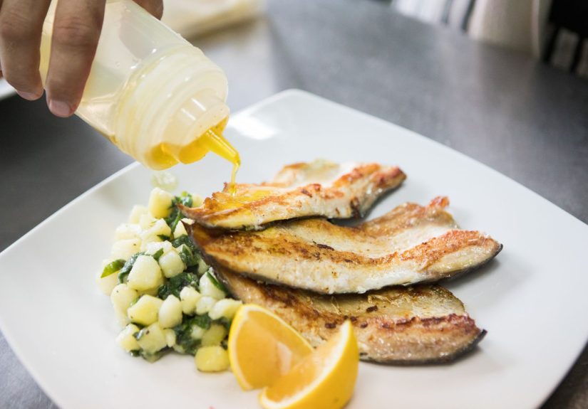 Broiled Rainbow Trout With Lemon Parsley Sauce Recipe