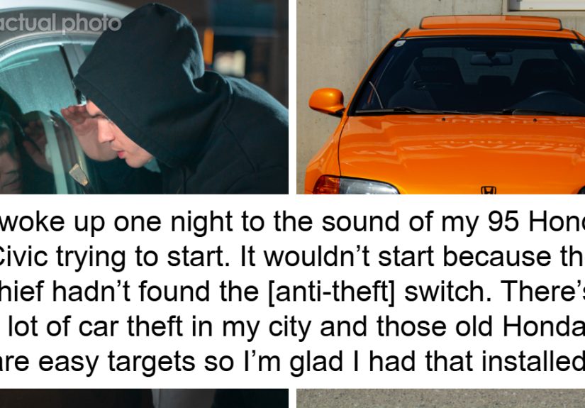 Car Thieves Stopped By “Captain Underwear” Who Tricks Them Into Abandoning Getaway Car