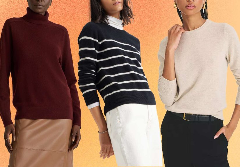 Cashmere Sweaters Under $100 From Quince, J.Crew, and More