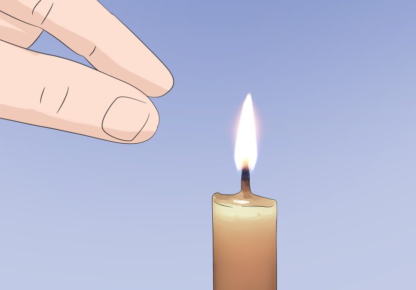 How to Put Out a Candle with Your Fingers: 5 Steps