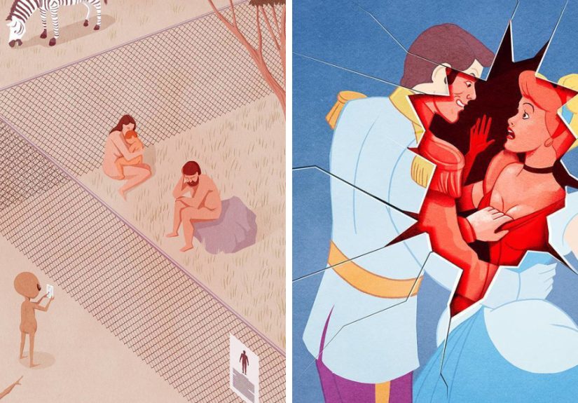 My 63 Illustrations About The Sad Truth Of Modern Life