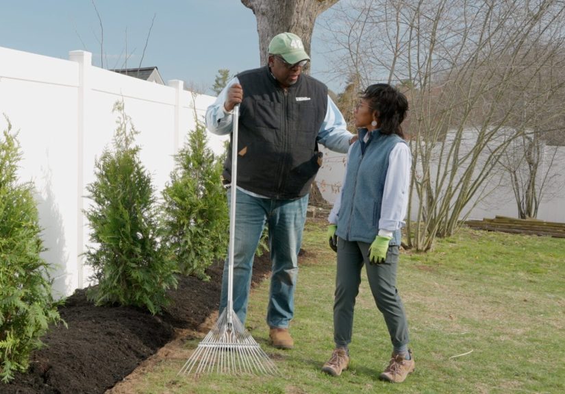 S24 E5: Planting Arborvitaes, Tote Storage Rack