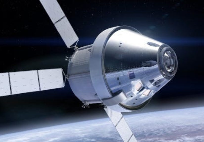 Watch This Orion Footage of the Moon Appearing to Swallow Earth