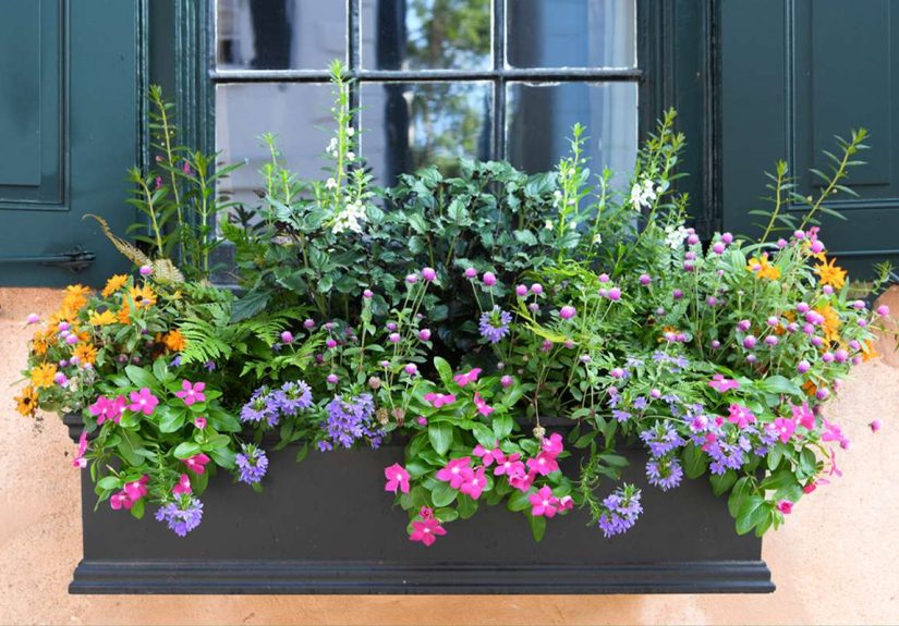 21 Window Box Ideas for Colorful Flowers