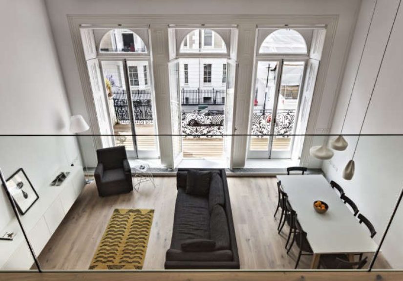 A Mezzanine with a View in a London Victorian