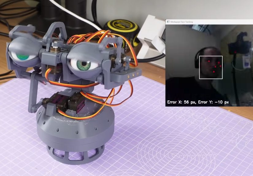 Animatronic Eyes Are Watching You