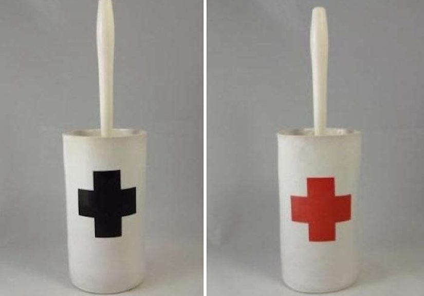 Art in the Bath: Toilet Brush Holders from a Ceramics Master