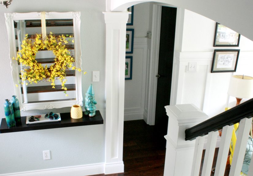 Beautiful Budget Stair Remodel; From Carpet to Wood Treads