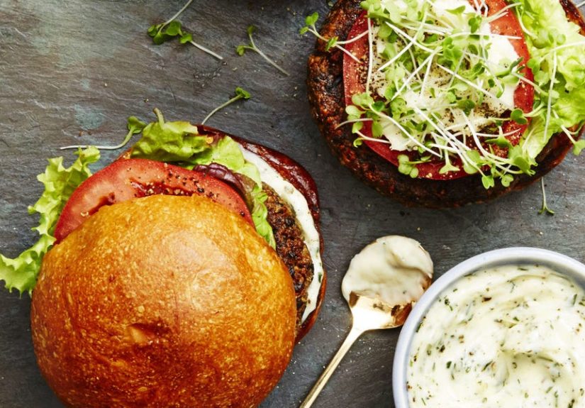 Best Mushroom-Quinoa Burger Recipe - GoodHousekeeping.com