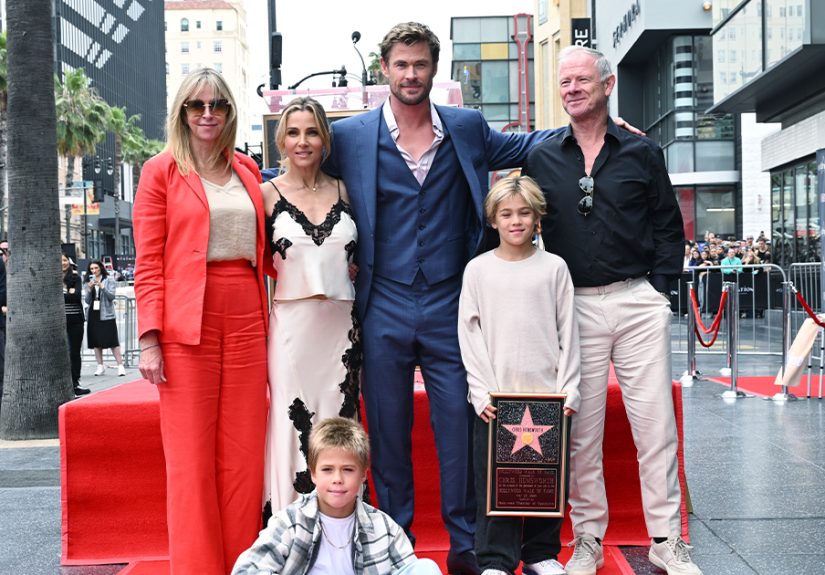 Chris Hemsworth Shares Heartfelt Tribute To Family During Hollywood Walk of Fame Star Ceremony