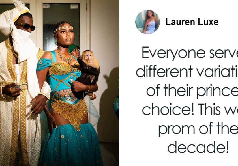 Florida High School’s “Once Upon A Time” Prom Goes Viral For Stunning Met-Gala-Level Outfits