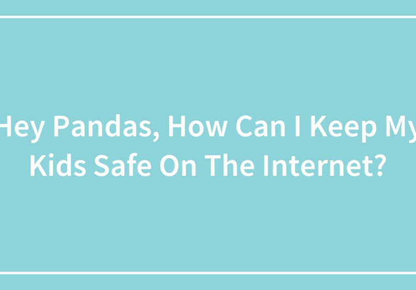 Hey Pandas, How Can I Keep My Kids Safe On The Internet? (Closed)