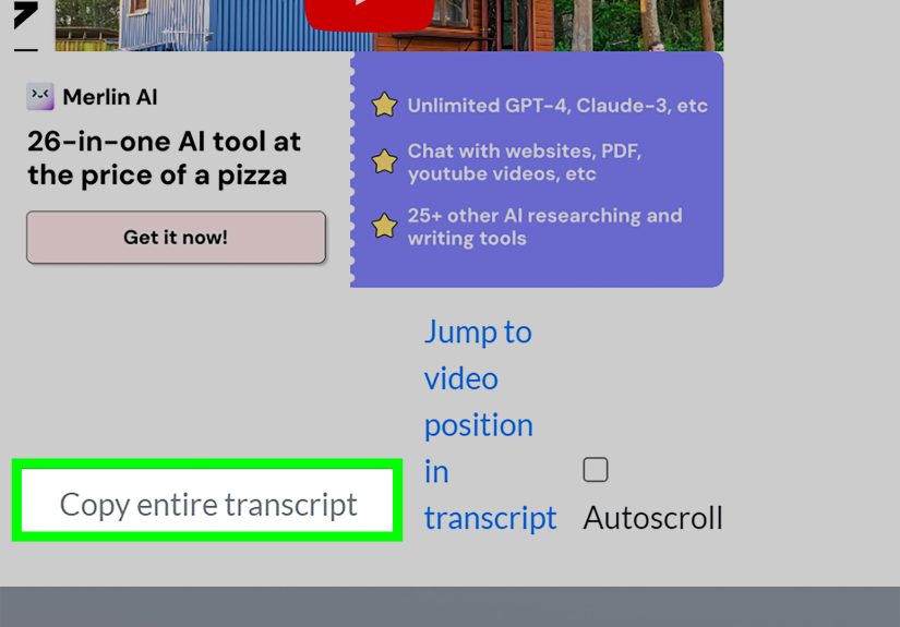 How to Get a Transcript from Any YouTube Video: 3 Easy Ways