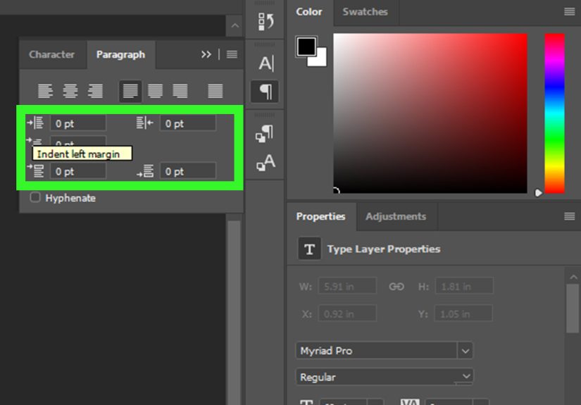 How to Justify Text in Photoshop: 15 Steps