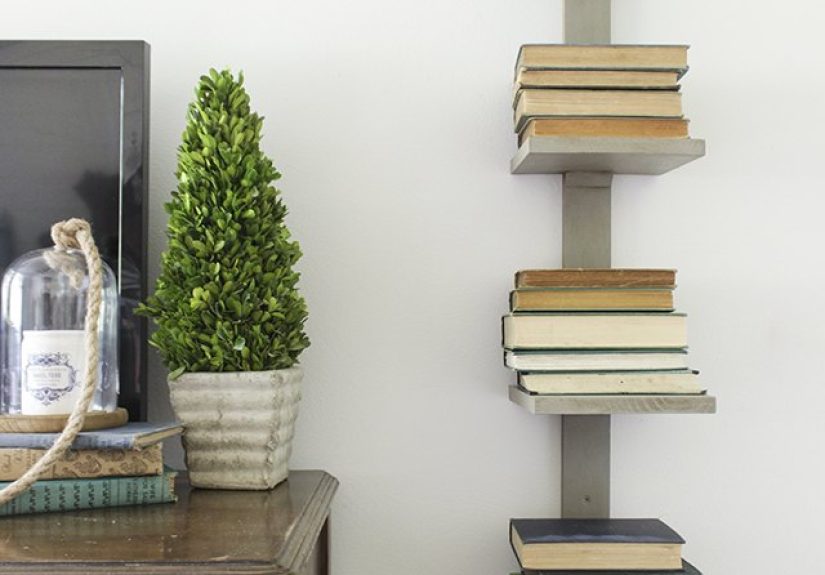How to Make a Vertical Bookshelf