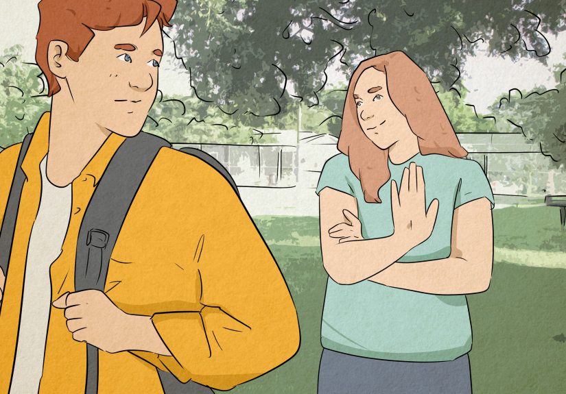 How to Secretly Flirt with a Girl over Text and IRL