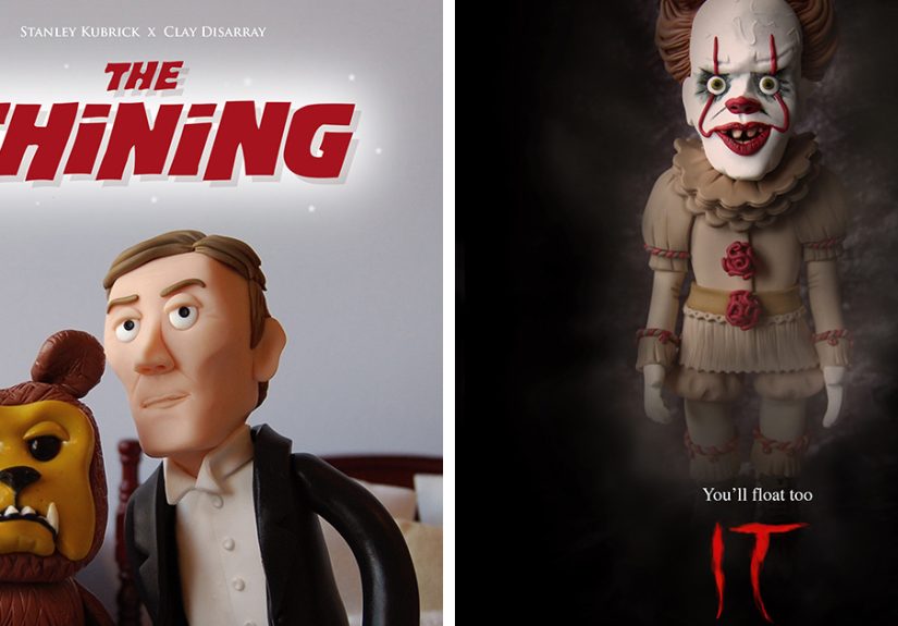 I’ve Been Making Alternative Posters For Horror Films And TV Series In The Form Of Clay Sculptures (30 Pics)