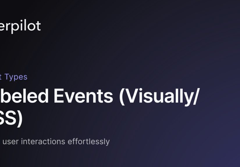Labeled Events (Visually/CSS) - Userpilot Knowledge Base