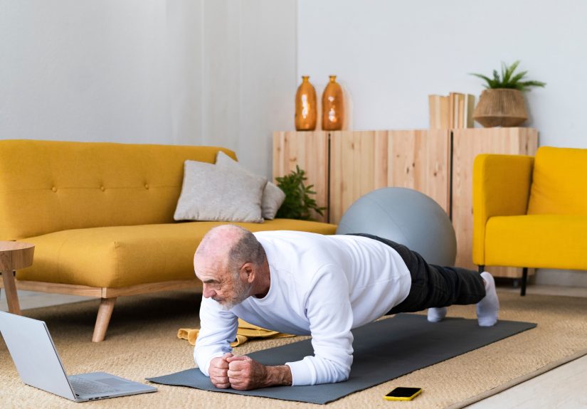 Over 50? This 20-Minute Body-Weight Workout Can Support Healthy Aging