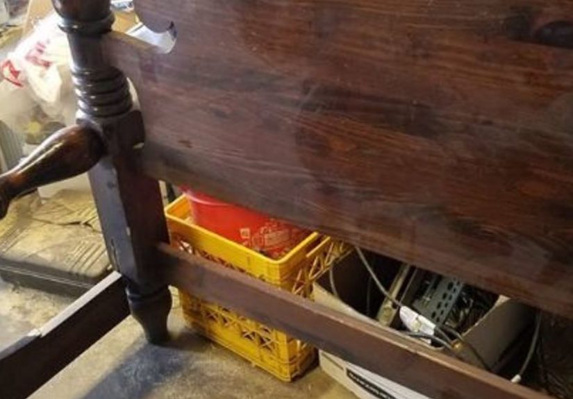 Queen Headboard Repurposed