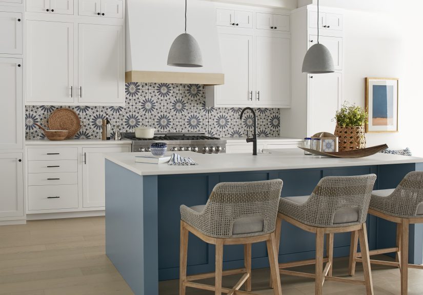 The 10 Best Paint Colors for White Kitchen Cabinets, According to Paint Pros