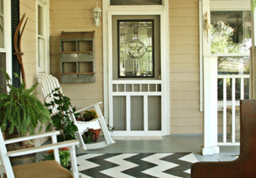 A Cozy Spot on the Front Porch