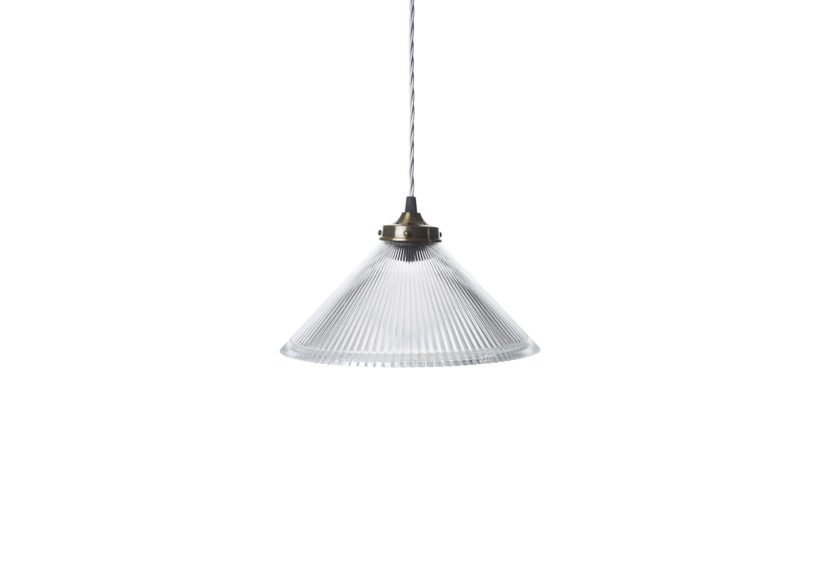 Conical Prismatic Pendant Light