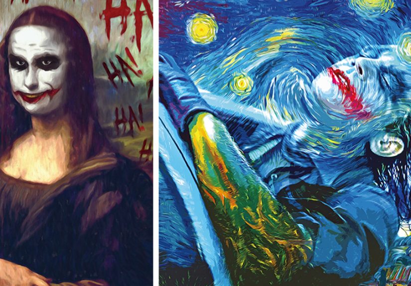 Famous Paintings Reimagined As Scenes From Batman