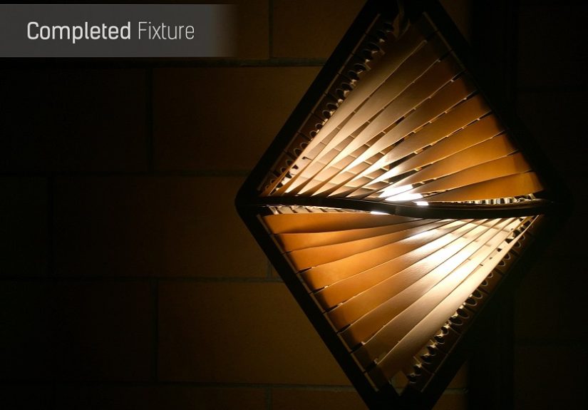 Flat Pack Elastic Band Lamp Is A Thing Of Beauty