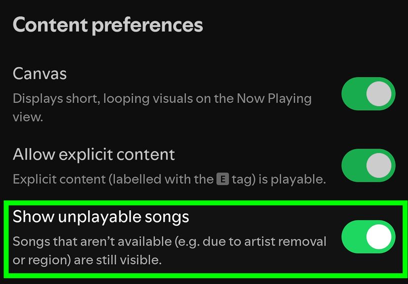 How to Unhide a Song on Spotify: Hide or Show Tracks