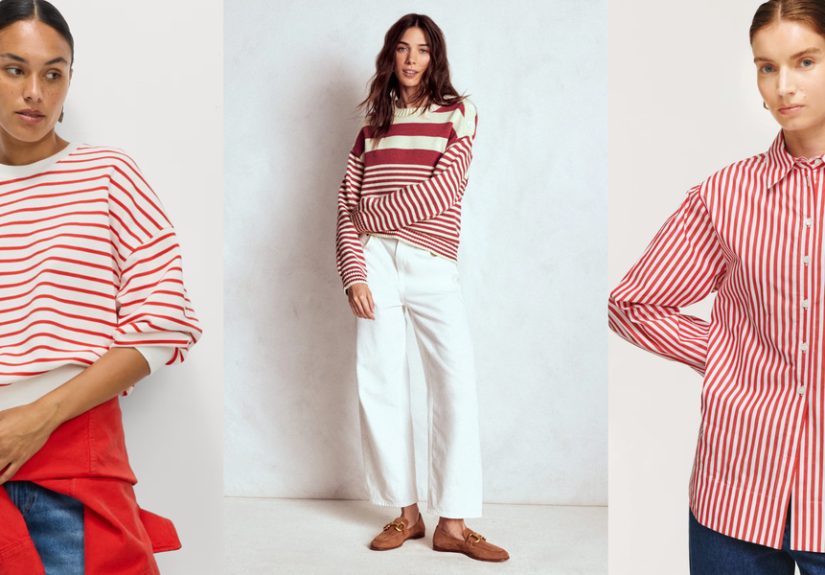 Meet the red stripe tops that’ll update your look immediately