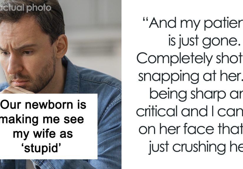 “My Wife Is Slow”: Man Guides Wife Through First Month Of Baby Care, Realizes He Can’t Look Away