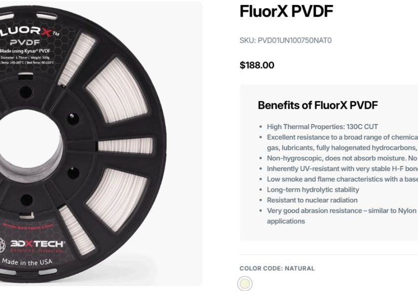 PVDF: The Specialized Filament For Chemical And Moisture Resistance