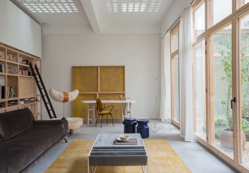 Steal This Look: An Innovative Family Loft Living Room