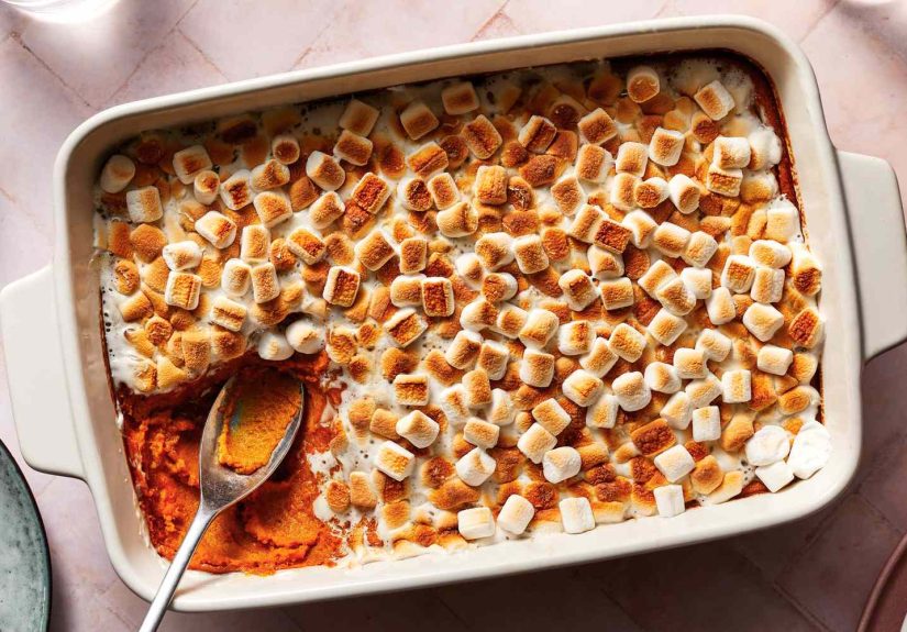 Sweet Potato Casserole With Marshmallows Recipe