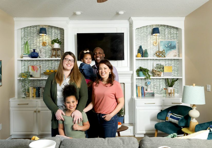 This Colorful Living Room Makeover Came Together in Just 60 Minutes