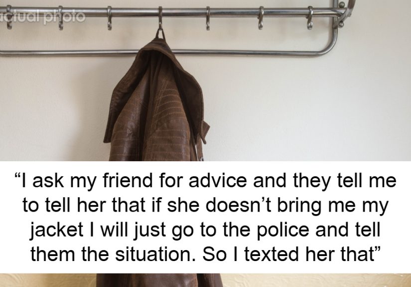 Woman Takes Coworker’s Forgotten Jacket, Refuses To Return It Until She Threatens To Call The Police