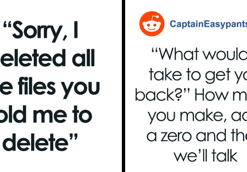 Boss Fires IT Guy, Makes Him Delete All The Files Despite Being Advised Not To, Realizes His Mistake Too Late