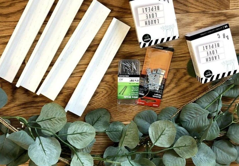 DIY Wall Letter Board