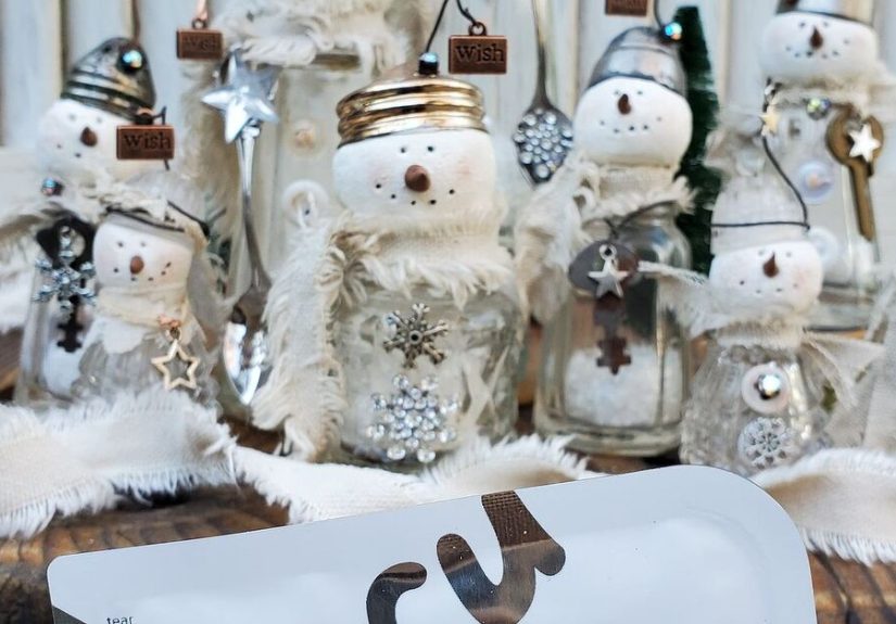 Easy Quick Christmas Craft Upcycling DIY