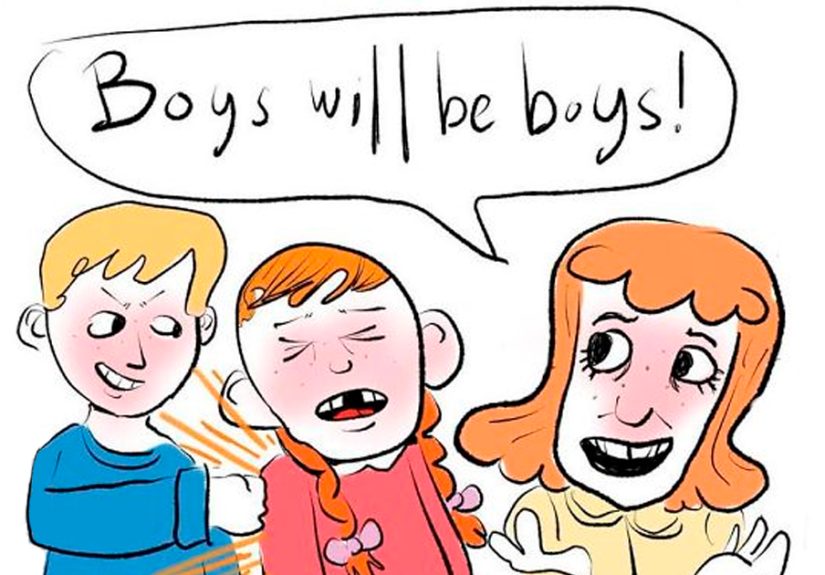 Guy Illustrates How Boys Develop Sexism From Seemingly Small Interactions With Adults