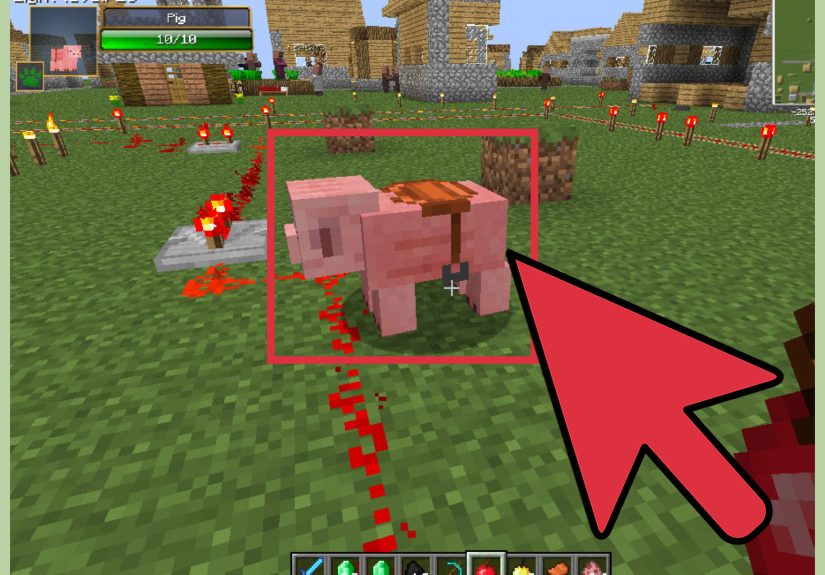 How to Find a Saddle in Minecraft