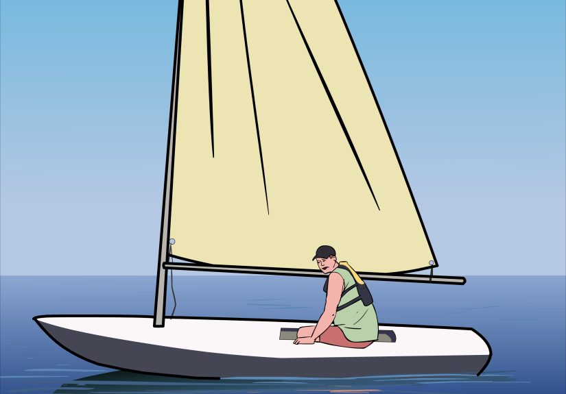 How to Rig a Laser Sailboat: 12 Steps