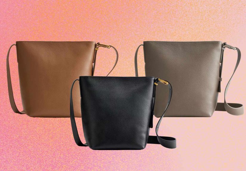 Quince’s Leather Bucket Crossbody Bag Is Back in Stock