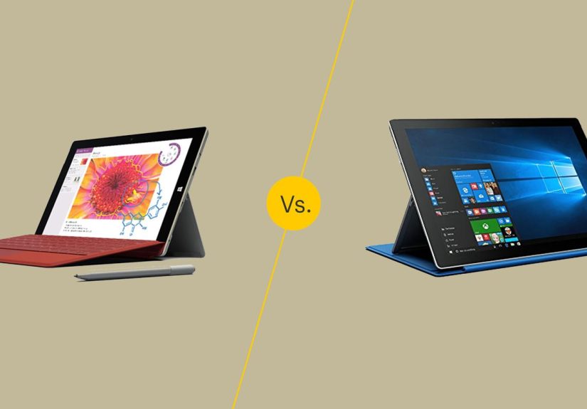 The Microsoft Surface 3 vs. Surface Pro 3