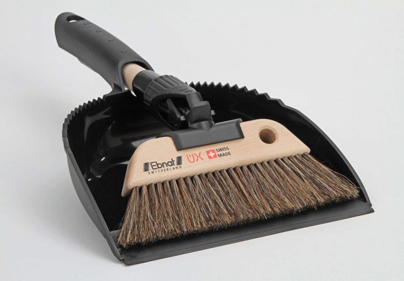 UX Horse Hair Brush and Dustpan Set