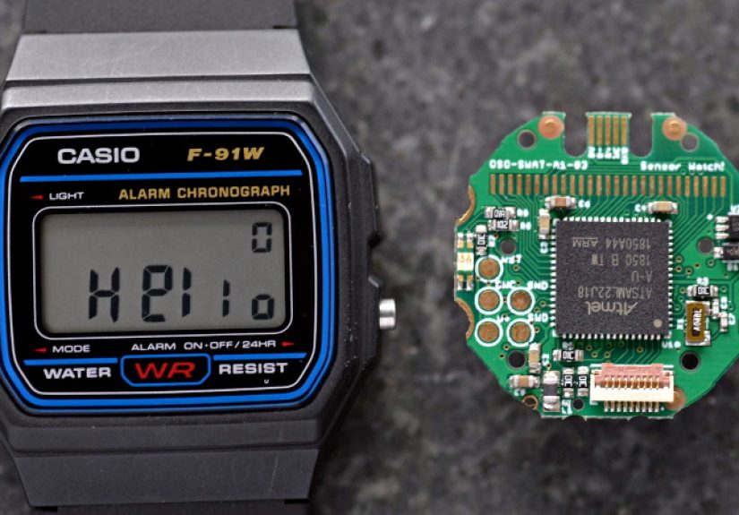 Wristwatch PCB Swaps Must Be In The Air