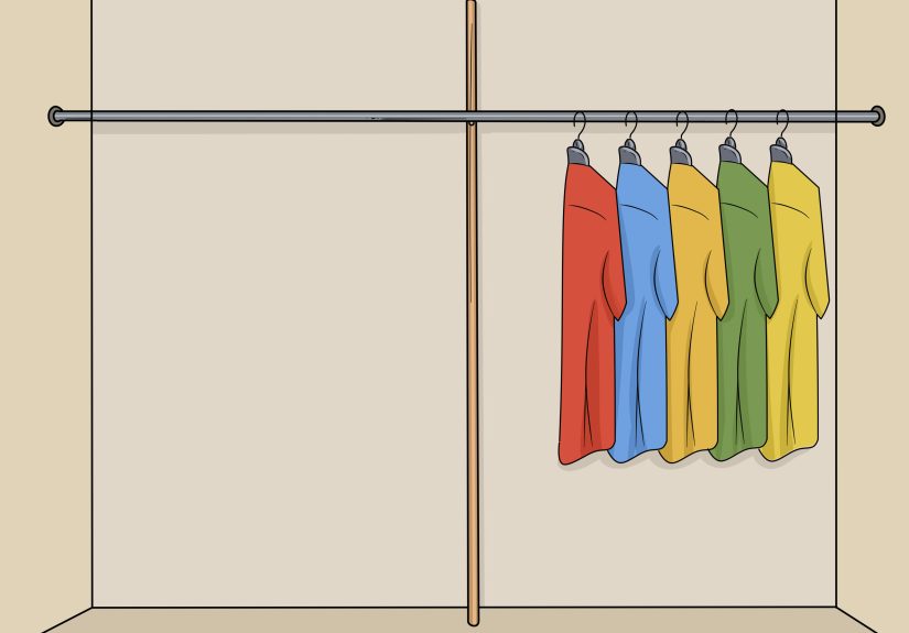 3 Ways to Fix a Sagging Closet Rod